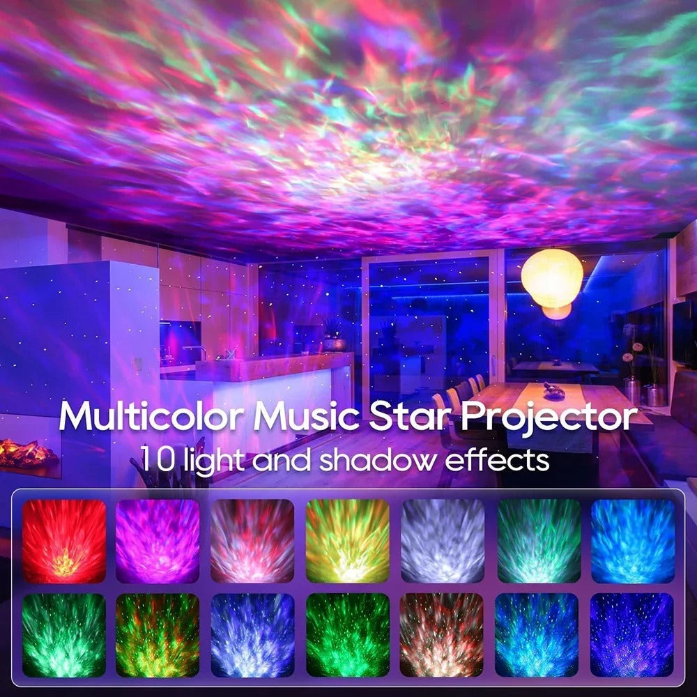 Starry Galaxy Bluetooth Night Light