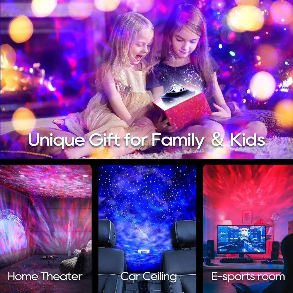 Starry Galaxy Bluetooth Night Light